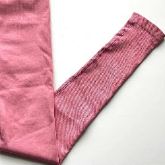🍂NWOT Well Being/Being Well Pink Leggings. Size: XXS/XS - Picture 3 of 8